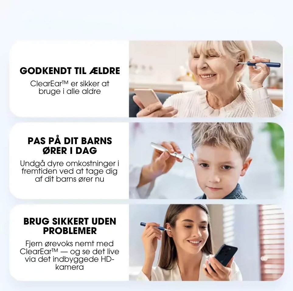 NovaEar™ Pro – Smart ørenrenser med indbygget HD-kamera, Bluetooth og WiFi