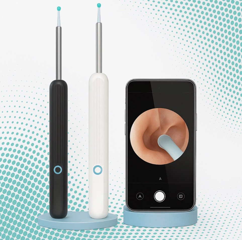 NovaEar™ Pro – Smart ørenrenser med indbygget HD-kamera, Bluetooth og WiFi
