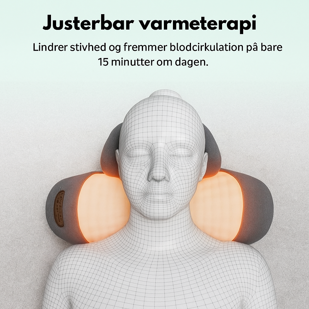 NovaRest™ - Den 3-i-1 nakkemassager
