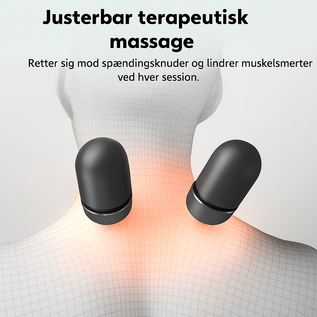 NovaRest™ - Den 3-i-1 nakkemassager