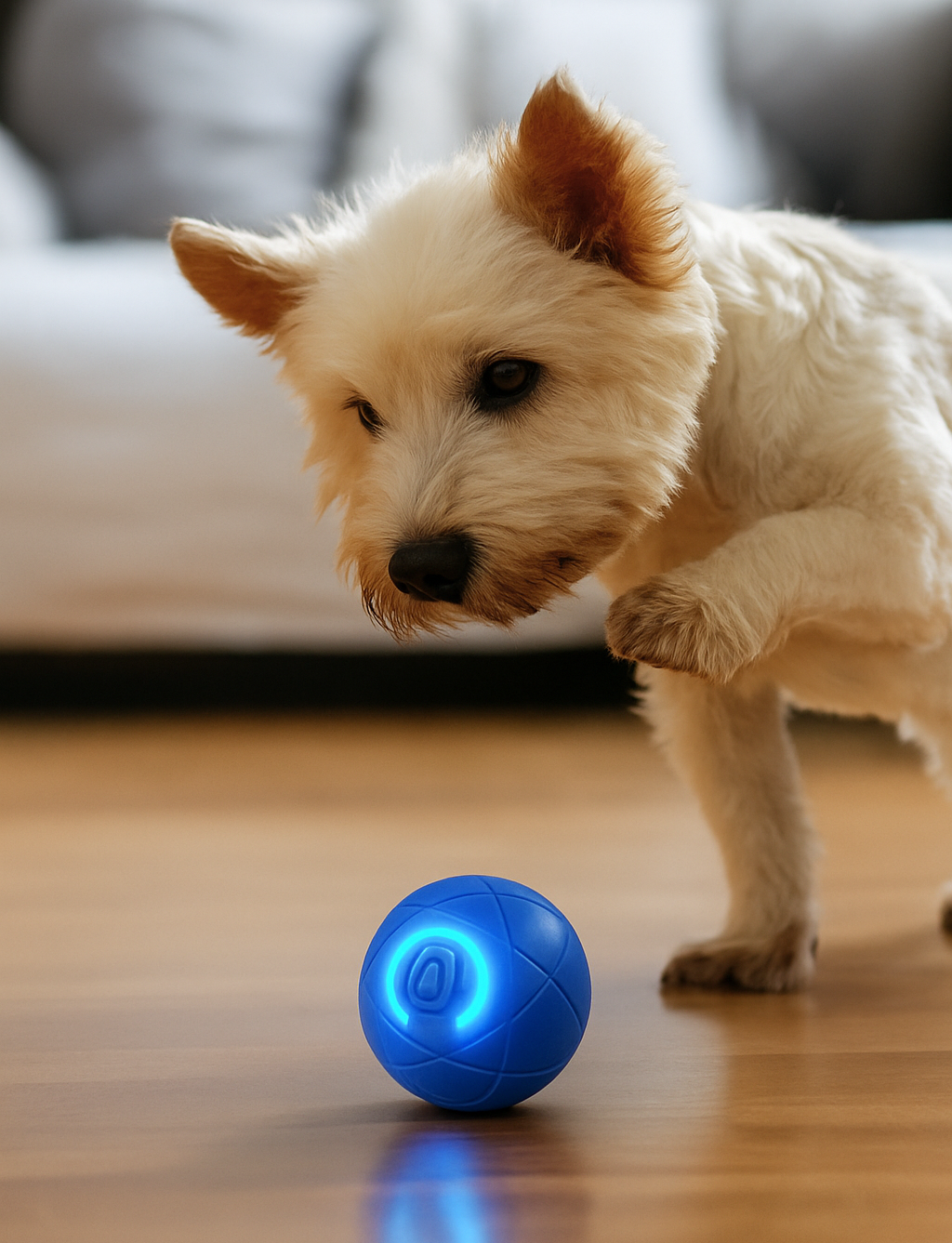 NovaDog Ball™ – Genopladelig Interaktiv Legebold til Kæledyr