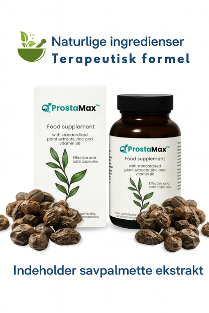 ProstaMax™ – Naturlig Løsning til Prostata & Mandlig Vitalitet