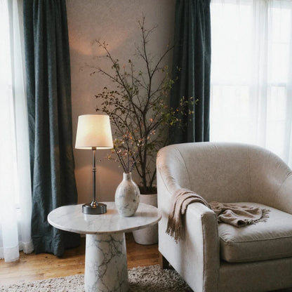 Moderne Bordlampe | Trådløst Varmt LED-Lys i Elegant Italiensk Design
