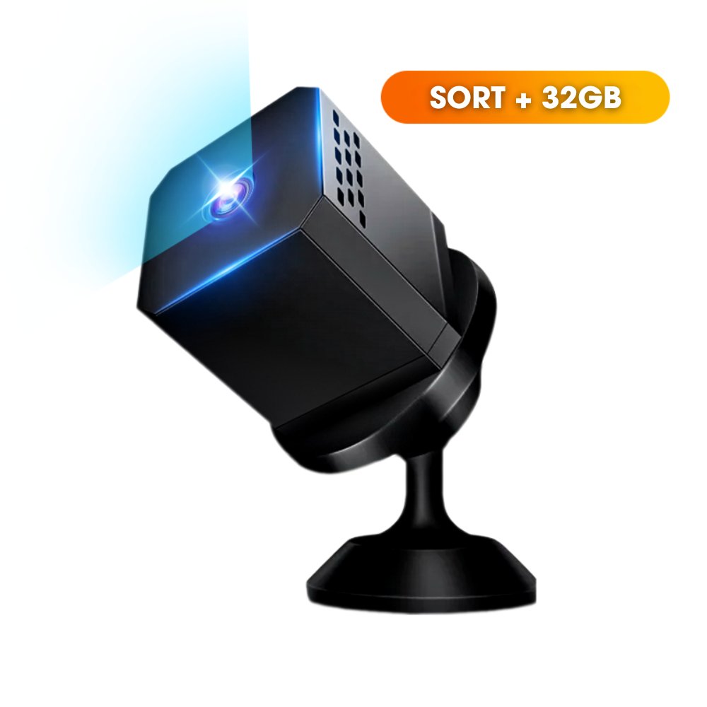 NovaGuard™ – Mini trådløst HD-sikkerhedskamera – fungerer uden Wi-Fi