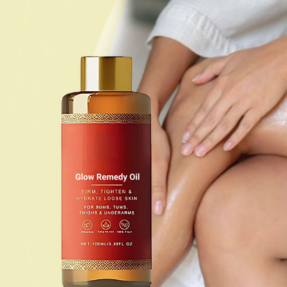 Glow Remedy Oil™ | Opstrammer og løfter slap hud med 98% på kun 24 timer