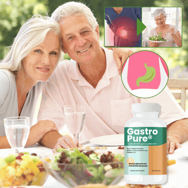 GastroPure® - Naturlig Lindring mod Oppustethed & Forbedret Fordøjelse