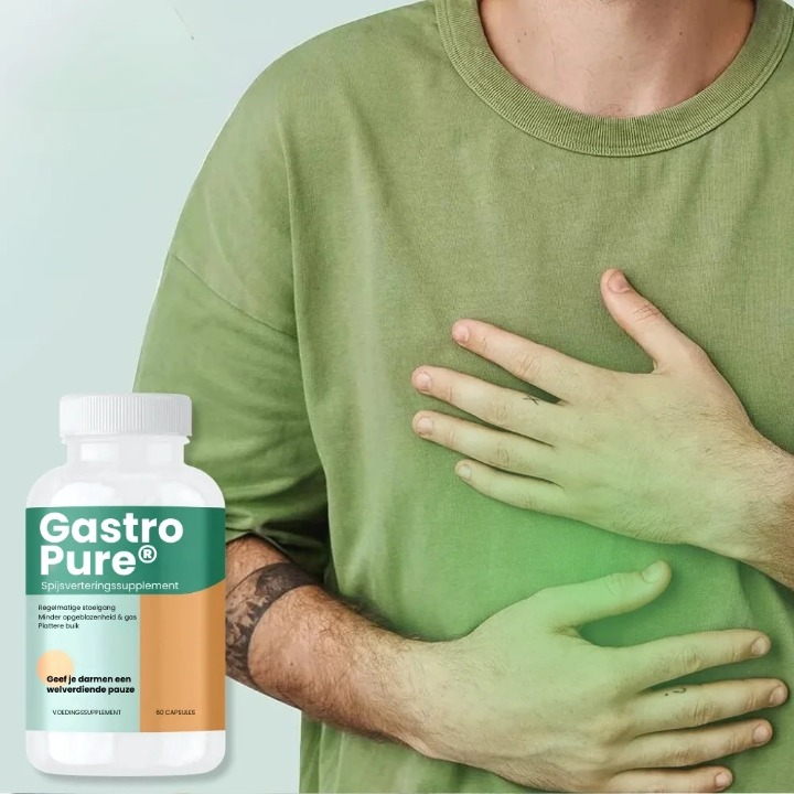GastroPure® - Naturlig Lindring mod Oppustethed & Forbedret Fordøjelse