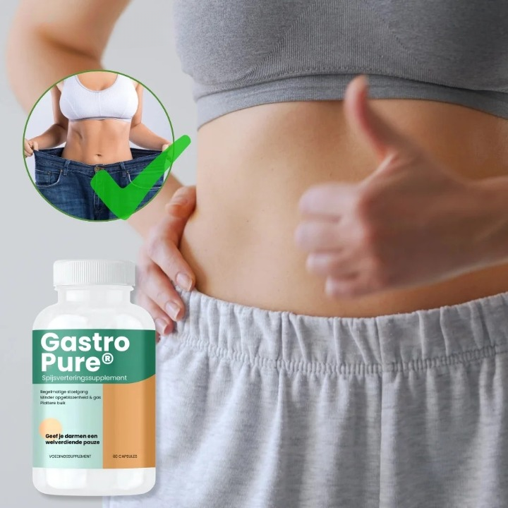 GastroPure® - Naturlig Lindring mod Oppustethed & Forbedret Fordøjelse