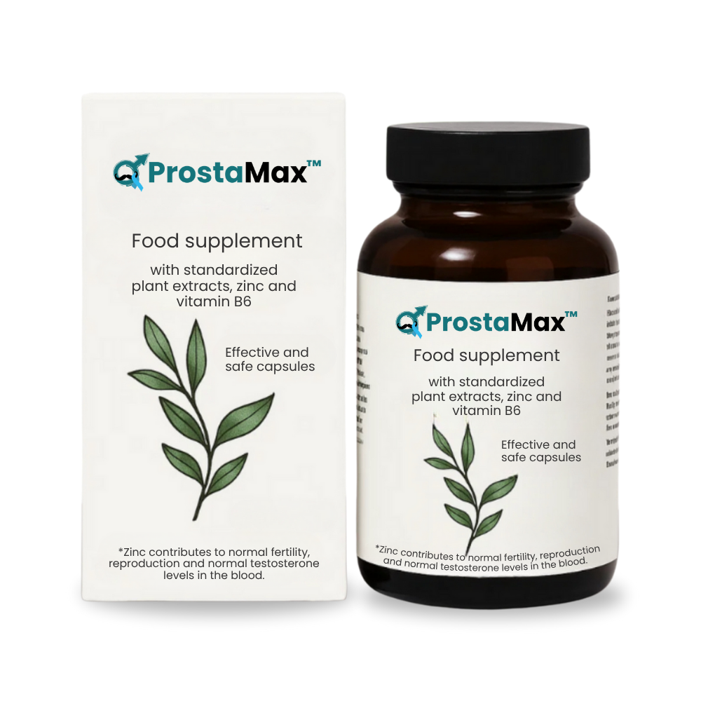 ProstaMax™ – Naturlig Løsning til Prostata & Mandlig Vitalitet