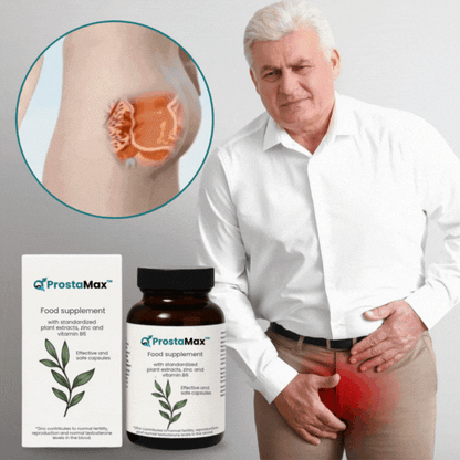 ProstaMax™ – Naturlig Løsning til Prostata & Mandlig Vitalitet