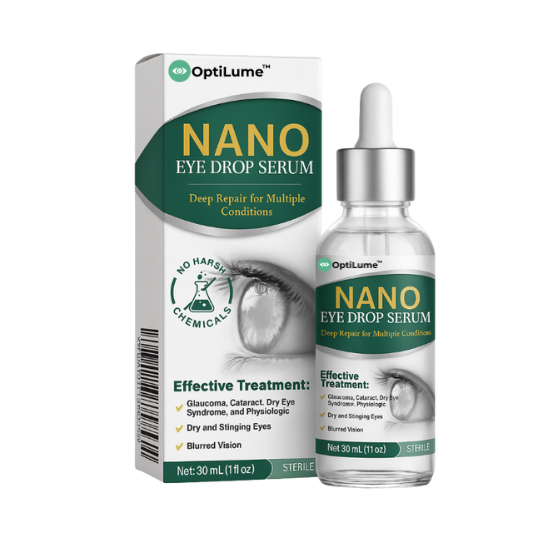 OptiLume™ | Genskab 98% skarpere syn med blot én dråbe