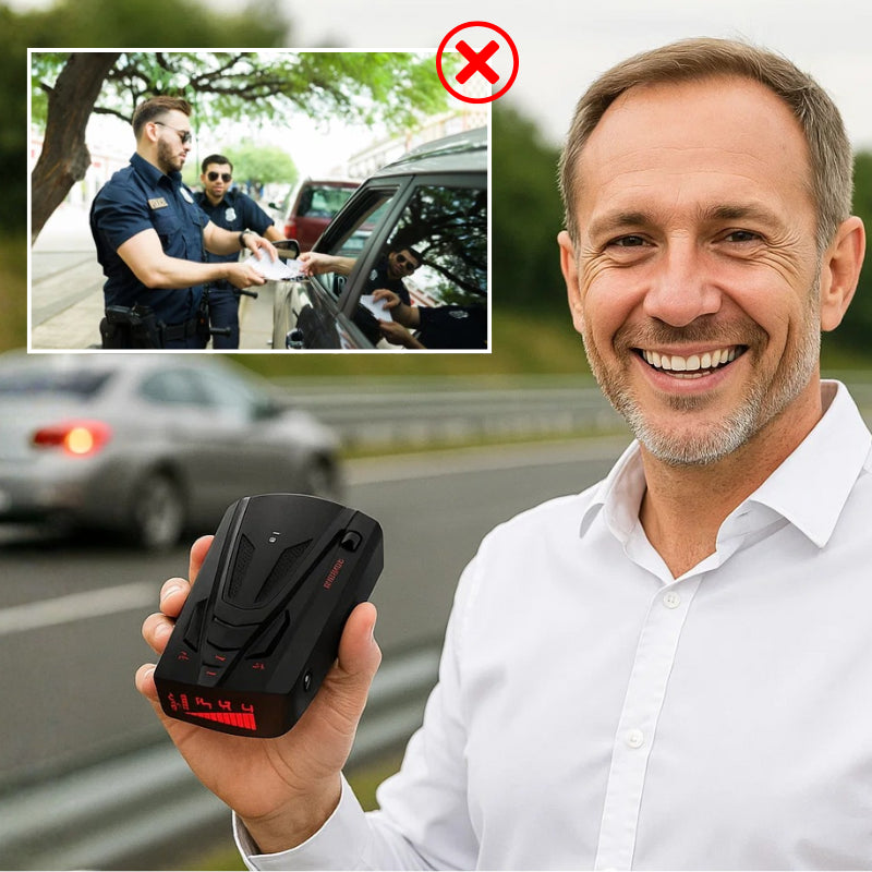 RadarGuard™ | Avanceret 360° hastighedsdetektor for sikker og stressfri kørsel