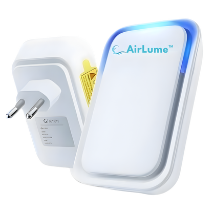 AirLume™ Plug-in luftrenser | Fjerner 99% af støvmider og allergener på 24 timer