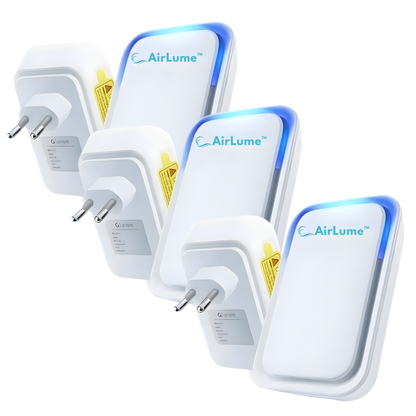 AirLume™ Plug-in luftrenser | Fjerner 99% af støvmider og allergener på 24 timer