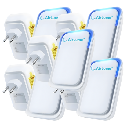 AirLume™ Plug-in luftrenser | Fjerner 99% af støvmider og allergener på 24 timer