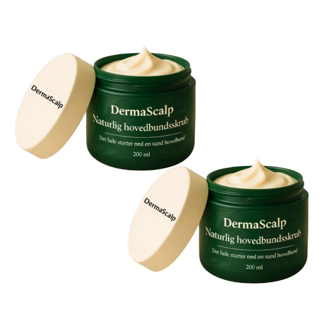 DermaScalp™ Naturlig Hovedbundsskrub | Sund hovedbund garanteret på 7 dage