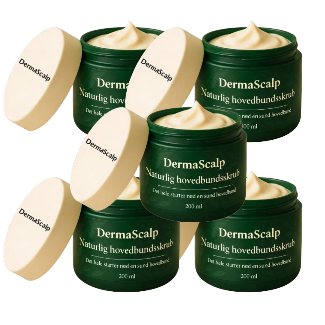 DermaScalp™ Naturlig Hovedbundsskrub | Sund hovedbund garanteret på 7 dage
