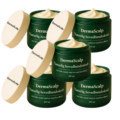 DermaScalp™ Naturlig Hovedbundsskrub | Sund hovedbund garanteret på 7 dage