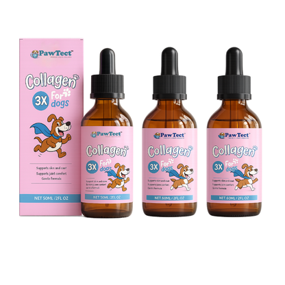 PawTect™ Premium flydende kollagen | Stopper kronisk kløe og kradseri hos kæledyr på bare 7 dage!