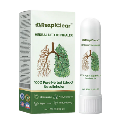 RespiClear™ Lungeudrensnings-inhalator | Rens dine lunger og træk vejret frit igen på bare 15 minutter!