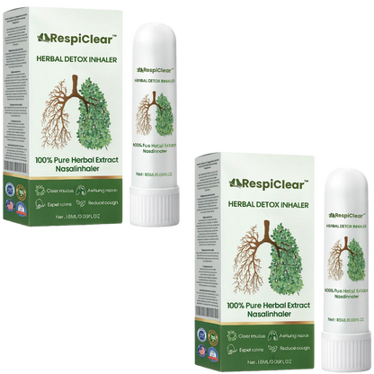 RespiClear™ Lungeudrensnings-inhalator | Rens dine lunger og træk vejret frit igen på bare 15 minutter!