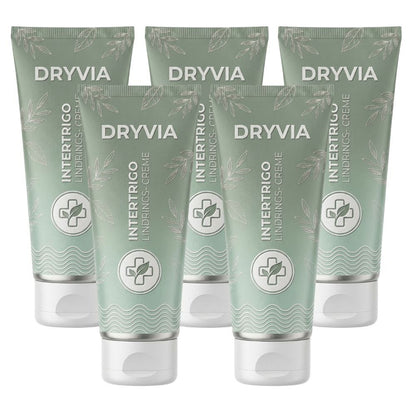 Dryvia Intertrigo Lindrings Creme behandler 99% af udslæt i hudfolder fra første påføring