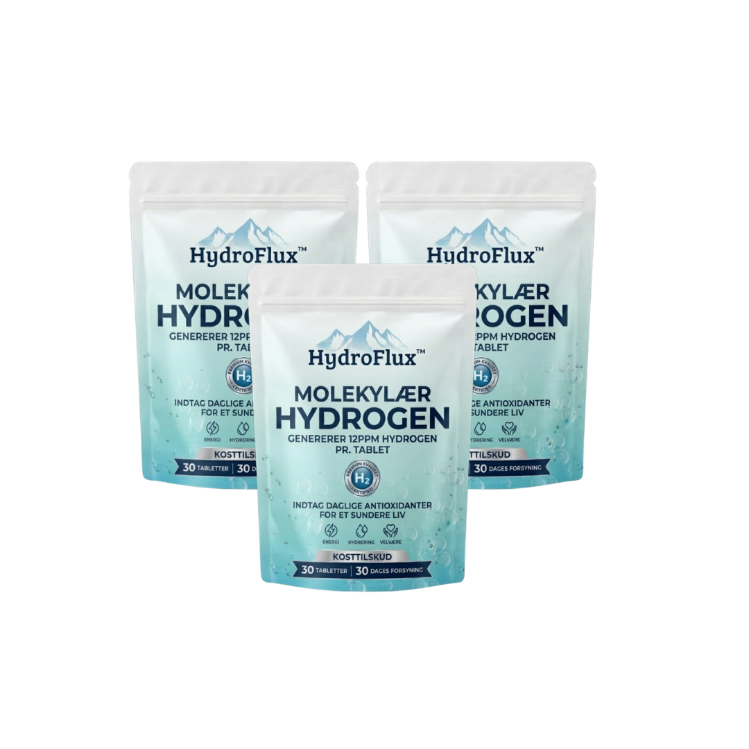 HydroFlux™ | Balancér din fordøjelse og genopret din energi med optimal cellulær hydrering
