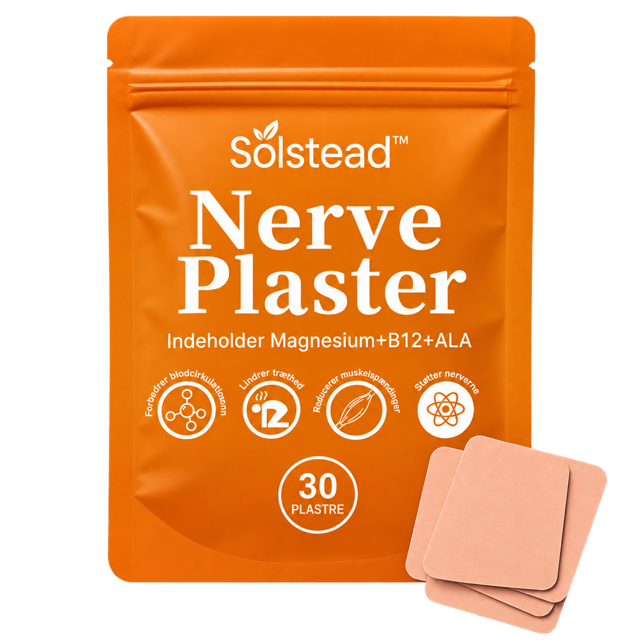 Solstead™ | Magnesiumplastre til lindring af nervesmerter