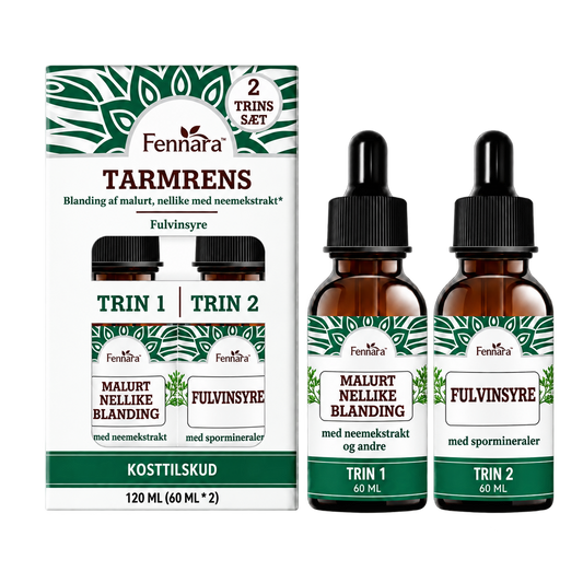 Fennara™ Flydende | 2 trins tarmrensning, naturlig urteformel til en renere og sundere tarm