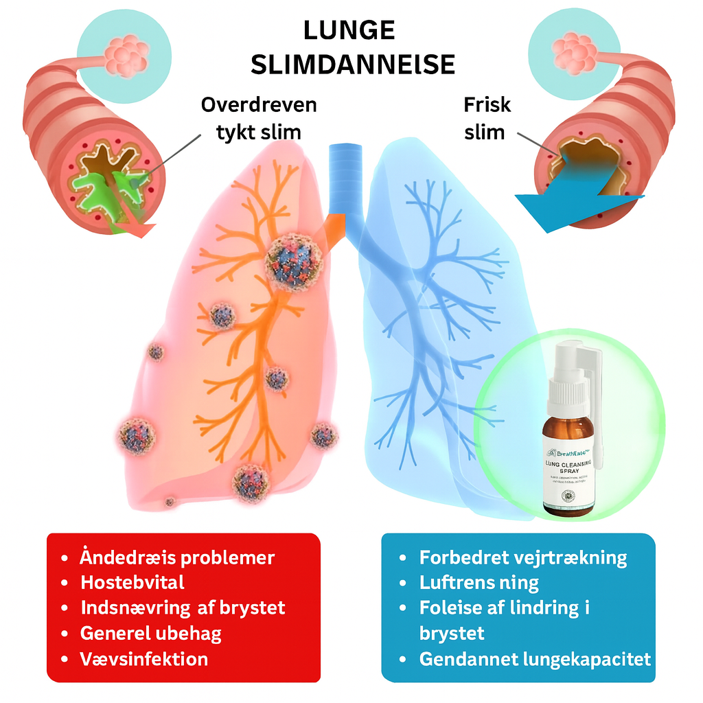 BreathEase™ – Naturlig Støtte til Rene og Stærke Lunger