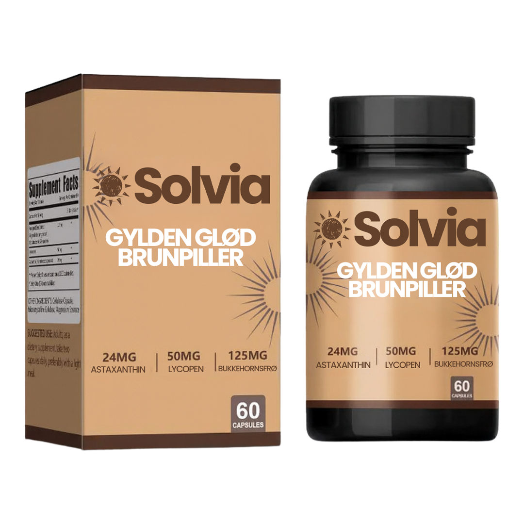 Solvia™ | Giver dig en jævn helkropsbrun på 2 uger helt uden sol eller selvbrunercremer