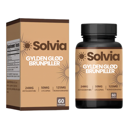 Solvia™ | Giver dig en jævn helkropsbrun på 2 uger helt uden sol eller selvbrunercremer