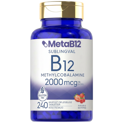 MetaB12 | Det eneste B12, der fuldstændig omgår dine tarme — det smelter under tungen og går direkte ind i din blodbane.