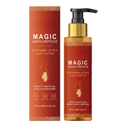MagicOil™ | Opstrammer og fugter huden for et ungdommeligt, strålende udseende med en forbedring på op til 90% på bare et par uger