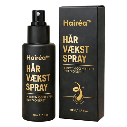 Hairéa™ | Mindsker hårtab og giver dig synligt fyldigere og tykkere hår på bare 14 dage