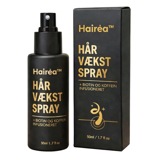 Hairéa™ | Mindsker hårtab og giver dig synligt fyldigere og tykkere hår på bare 14 dage