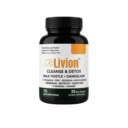 Livion™ | Gendan leveren op til 4× hurtigere og fjern 95 % af giftstofferne på bare 1 uge!