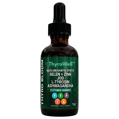 ThyroWell™ | Genopretter balancen i skjoldbruskkirtlen og øger energiniveauet med 89 % på 7 dage