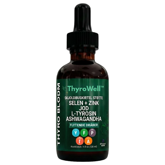 ThyroWell™ | Genopretter balancen i skjoldbruskkirtlen og øger energiniveauet med 89 % på 7 dage