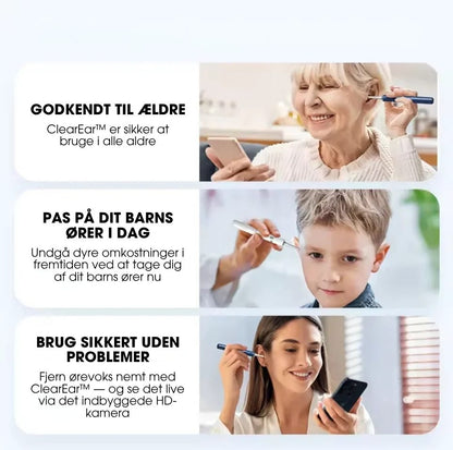 NovaEar™ Pro – Smart ørenrenser med indbygget HD-kamera, Bluetooth og WiFi