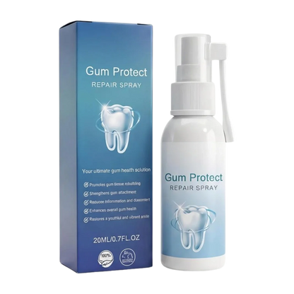 GumSpray™ revitaliserer tandkødet og hjælper med at gøre tænderne lysere allerede inden for den første uge.