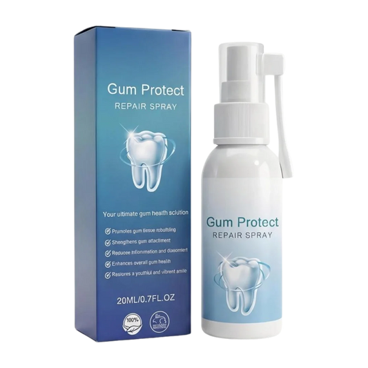 GumSpray™ revitaliserer tandkødet og hjælper med at gøre tænderne lysere allerede inden for den første uge.