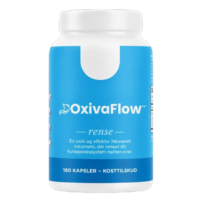 OxivaFlow™ | Opløser skånsomt hård og fastsiddende afføring & giver behagelige toiletbesøg på bare 3 dage