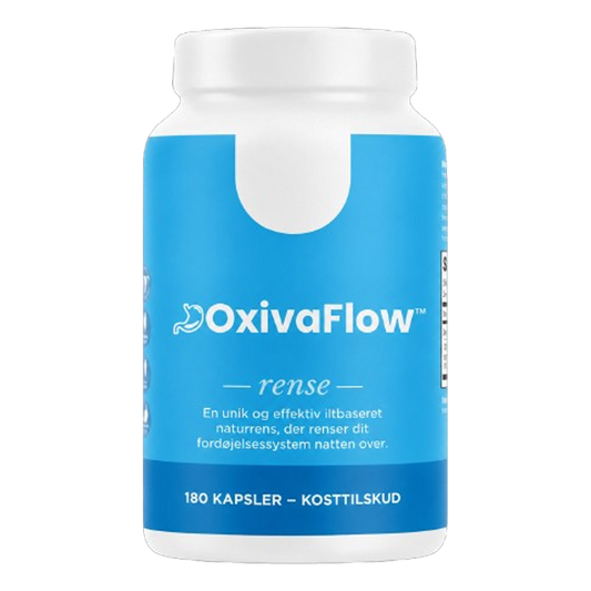 OxivaFlow™ | Opløser skånsomt hård og fastsiddende afføring & giver behagelige toiletbesøg på bare 3 dage