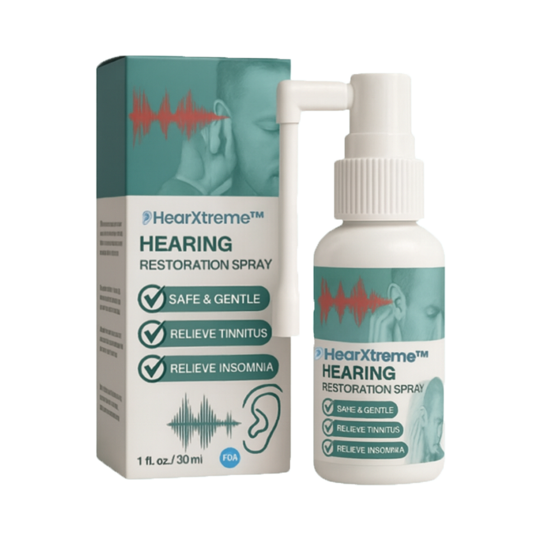HearXtreme™ ørespray | Hør op til 99 % bedre på bare 72 timer