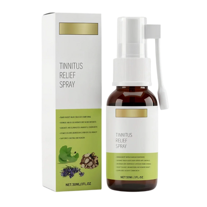 TiniDrops™ TinniRelief Spray understøtter blidt dine ører og lindrer generende ringen, så du kan nyde fred, koncentration og rolig søvn hver dag.