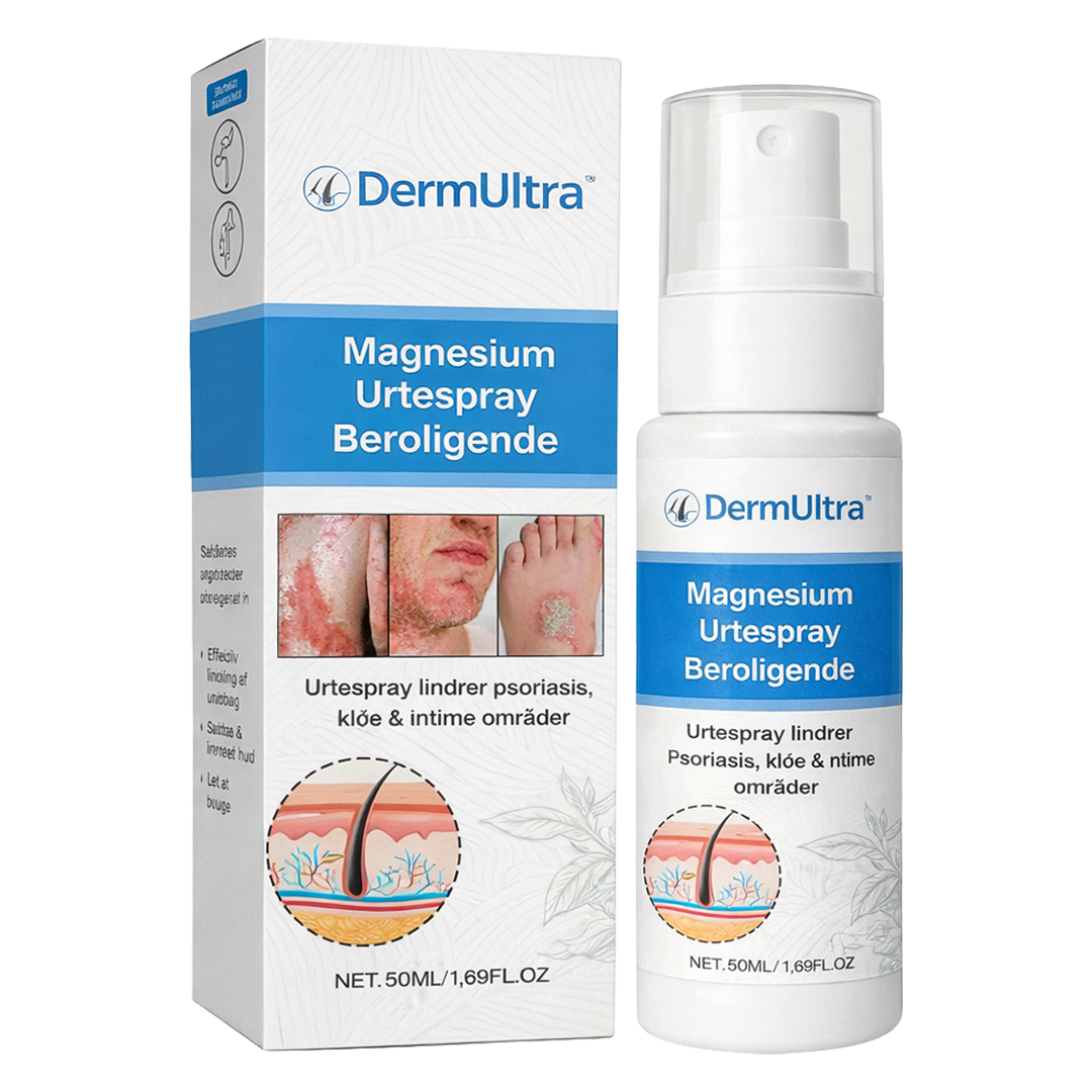 DermUltra™ Genopretningsspray | Lindrer rød, kløende hud på bare 5 dage!
