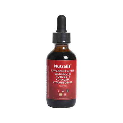Nutralis Vascu-Flow™| Naturligt udviklet formel med udvalgte næringsstoffer til hjerte-kar-funktionen – ideel til et aktivt hverdagsliv.