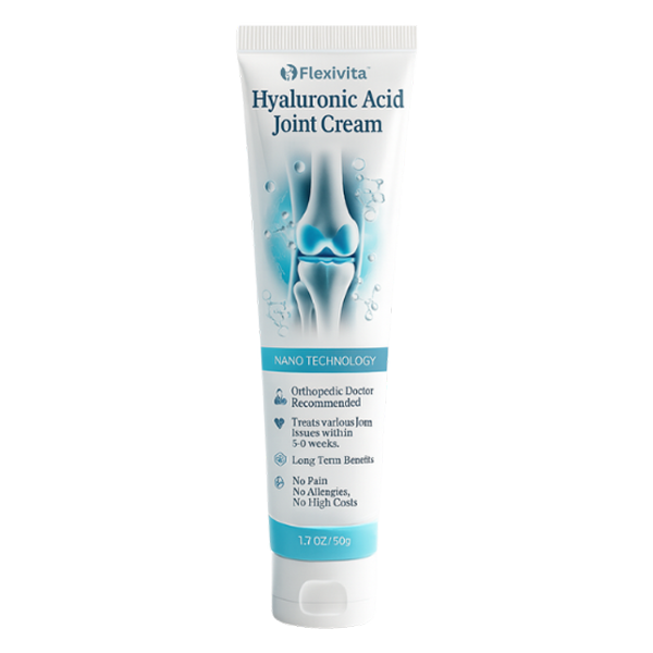 FlexiVita™ Joint Cream | Reducerer knæsmerter med op til 87 % – på bare 48 timer!