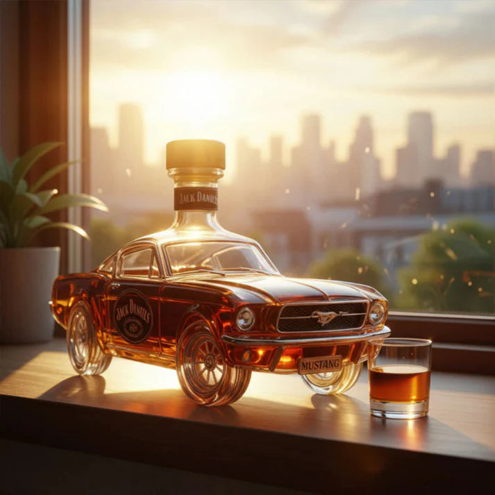 Mustang Whiskey Flaske™ | Hvor kraft møder elegance